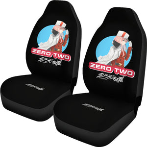 Zero Two Style Anime Car Seat Covers Ci0723