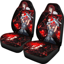 Load image into Gallery viewer, Erza Scarlet Fairy Tail Car Seat Covers Anime Car Accessories Custom For Fans Ci22060101