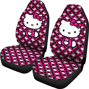 Hello Kitty Car Seat Covers Custom For Fan Ci221101-07