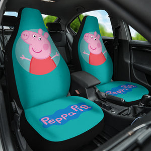 Peppa Pig Car Seat Covers Custom For Fans Ci221213-01