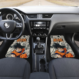 Goku Dragon Ball Unique Car Mats Anime Car Accessories Ci0806