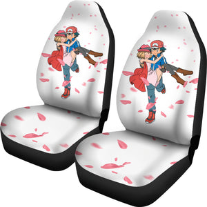 Anime Ash Ketchum Pokemon Car Seat Covers Pokemon Characters Car Accessorries Ci112104