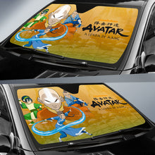 Load image into Gallery viewer, Avatar The Last Airbender Anime Auto Sunshade Avatar The Last Airbender Car Accessories Aang And Friends Ci121405