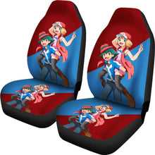 Load image into Gallery viewer, Anime Ash Ketchum Pokemon Car Seat Covers Pokemon Characters Car Accessorries Ci112105