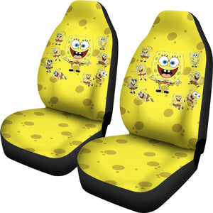 Spongebob Squarepants Car Seat Covers Custom For Fan Ci221122-04