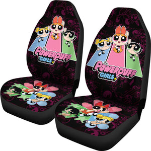 The Powerpuff Girls Car Seat Covers Car Accessories Ci221130-07