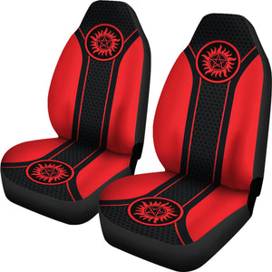 Supernatural Logo Car Seat Covers Custom For Fans Ci221229-09