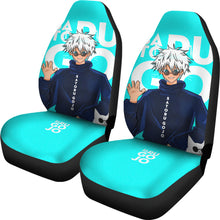 Load image into Gallery viewer, Satoru Gojo Jujutsu KaiSen Car Seat Covers Anime Seat Covers Ci0623