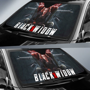 Black Widow Natasha Auto Sunshade Car Accessories Ci220526-12