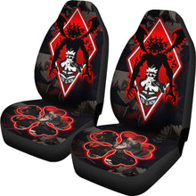 Load image into Gallery viewer, Black Clover Car Seat Covers Asta Black Clover Car Accessories Fan Gift Ci122102
