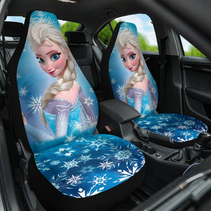 Frozen Elsa Fan Gift Car Seat Covers Car Accessories Ci220401-04