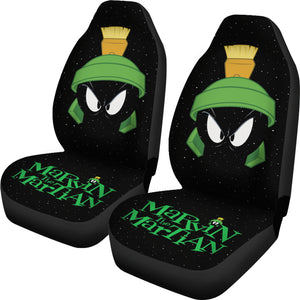 Marvin The Martian Car Seat Covers Custom For Fan Ci221118-06