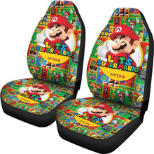 Load image into Gallery viewer, Super Mario Car Seat Covers Custom For Fans Ci221219-01
