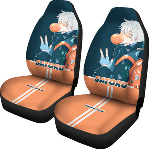 Satoru Gojo Jujutsu KaiSen Car Seat Covers Anime Seat Covers Fan Gift Ci0622