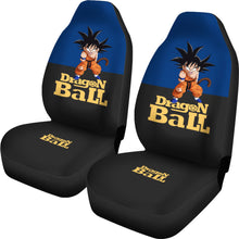 Load image into Gallery viewer, Son Goku Kid Dragon Ball Car Seat Covers Anime Back Seat Covers Ci0803