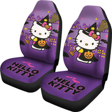 Load image into Gallery viewer, Hello Kitty Halloween Car Seat Covers Kitty Skull Cute Car Accessories Ci220923-03