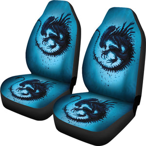 The Alien Creature Car Seat Covers Alien Car Accessories Custom For Fans Ci22060302