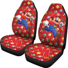 Load image into Gallery viewer, Super Mario Car Seat Covers Custom For Fans Ci221219-03