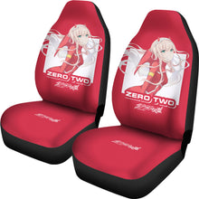 Load image into Gallery viewer, Zero Two Sweets Anime Car Seat Covers Ci0723