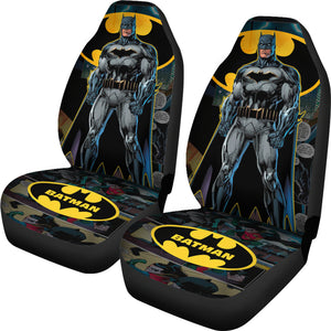 Bat Man Car Seat Covers Bat Man Comic Fan Art Car Accessories Ci220315-04