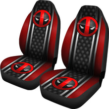 Load image into Gallery viewer, Deadpool Car Seat Covers Glossy Style Car Accessories Ci220315-03