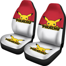 Load image into Gallery viewer, Pikachu Pokemon Seat Covers Pokemon Anime Car Seat Covers Ci102503