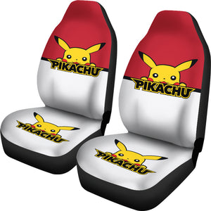 Pikachu Pokemon Seat Covers Pokemon Anime Car Seat Covers Ci102503