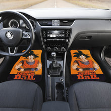 Load image into Gallery viewer, Dragon Ball Anime Car Floor Mats | Smiling Son Goku Orange Car Mats Ci100804