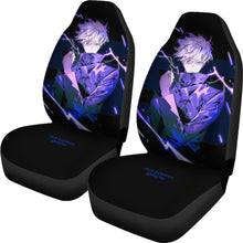 Load image into Gallery viewer, Satoru Gojo Thunder Style Jujutsu KaiSen Car Seat Covers Anime Car Accessories Ci0623