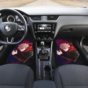 Yuji Itadori Car Floor Mats Jujutsu Kai Sen Anime Car Mats For Fan Ci0611