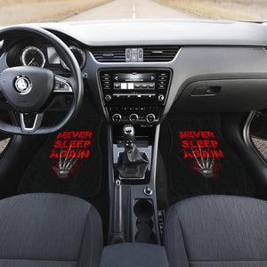 Horror Movie Car Seat Covers | Freddy Krueger Glove Never Sleep Again Car Mats Ci090621