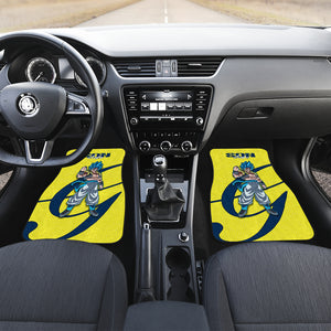 Dragon Ball Yellow Car Floor Mats Son Goku Anime Car Mats Ci0727