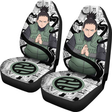 Load image into Gallery viewer, Naruto Anime Car Seat Covers Nara Shikamaru Car Acessories Fan Gift Ci012401