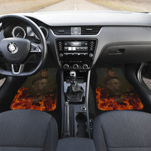 Load image into Gallery viewer, Horror Movie Car Floor Mats | Michael Myers Take Off Mask Fire Car Mats Ci090821