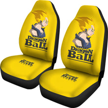 Load image into Gallery viewer, Vegeta Dragon Ball Anime Yellow Car Seat Covers Unique Design Ci0813