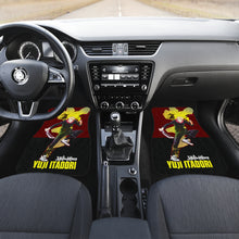 Load image into Gallery viewer, Yuji Itadori Red Car Floor Mats Jujutsu Kaisen Anime Car Mats Ci0709