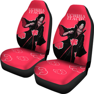 Akatsuki Seat Covers Naruto Anime Car Seat Covers Ci101901