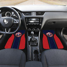 Load image into Gallery viewer, Captain American Logo Car Floor Mats Custom For Fans Ci230103-07a