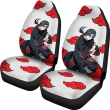 Load image into Gallery viewer, Itachi Akatsuki Red Seat Covers Naruto Anime Car Seat Covers Ci102003
