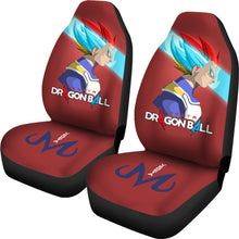 Load image into Gallery viewer, Vegeta Red Color Dragon Ball Anime Car Seat Covers Unique Design Ci0817