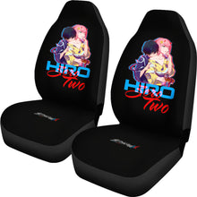 Load image into Gallery viewer, Zero Two &amp; Hiro Anime Car Seat Covers For Fans Ci0721