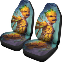 Load image into Gallery viewer, Groot Guardians Of the Galaxy Car Seat Covers Movie Car Accessories Custom For Fans Ci220613089