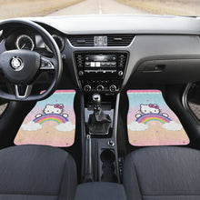 Load image into Gallery viewer, Hello Kitty Rainbow Cute Car Floor Mats Car Accessories Ci220805-02
