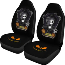 Load image into Gallery viewer, Nightmare Before Christmas Cartoon Car Seat Covers - Pirate Jack Skellington And Zero Dog Seat Covers Ci092705