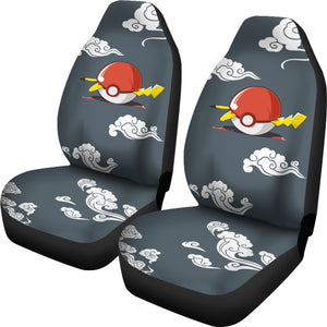 Anime Pokemon Pikachu Car Seat Covers Pokemon Car Accessorries Ci110303