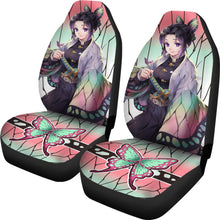 Load image into Gallery viewer, Demon Slayer Anime Car Seat Covers Demon Slayer Kochou Shinobu Car Accessories Fan Gift Ci011201