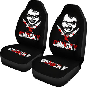 Chucky Blood Horror Film Car Seat Covers Chucky Horror Film Car Accesories Ci091121