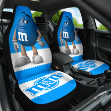 Load image into Gallery viewer, M&amp;M Blue Chocolate Fantasy Car Seat Covers Car Accessories Ci220517-06