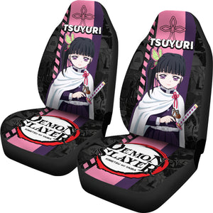 Demon Slayer Car Seat Covers Kanao Tsuyuri Car Accessories Fan Gift Ci220224-04