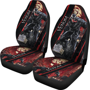 Venom Car Seat Covers Custom For Fans Ci221223-04